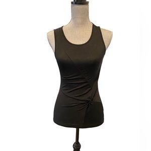 NEW Banana Republic Black Knot Sleeveless Top Short XS